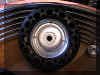 Close up of the drive wheel