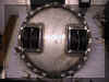 Lower chassis ring with armour plate